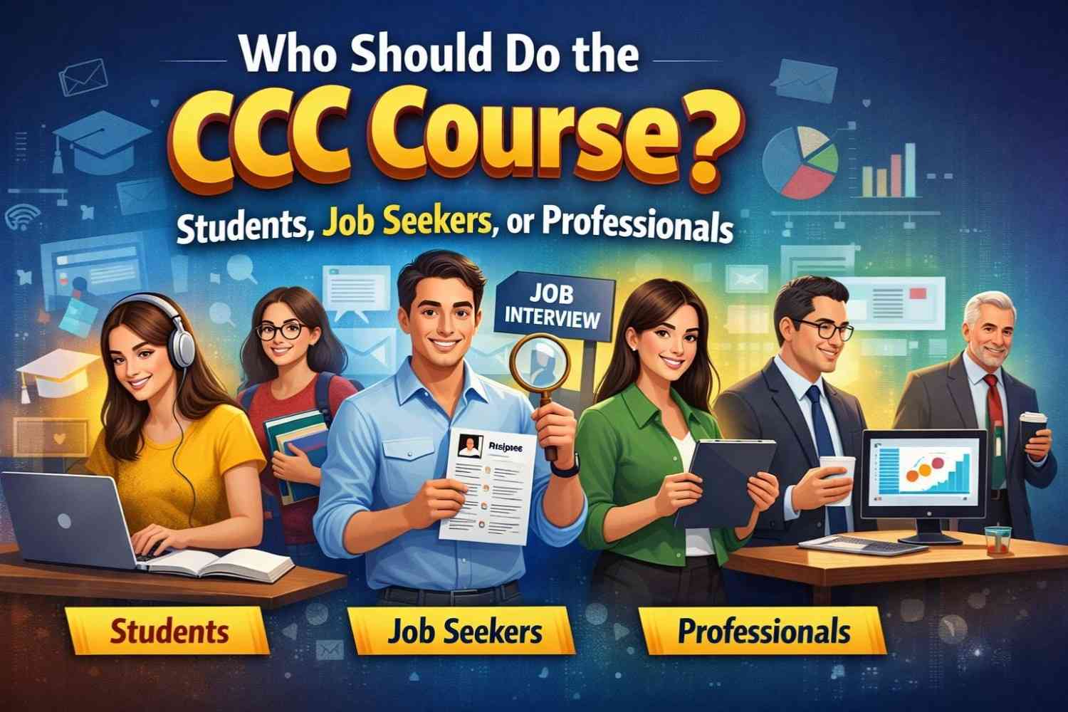 Who Should Do the CCC Course? Students, Job Seekers, or Professionals