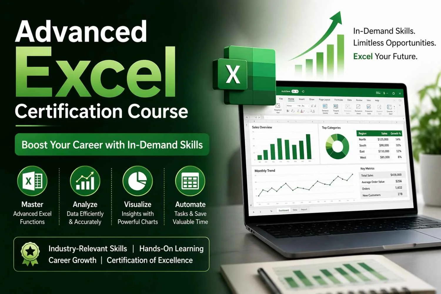 advanced excel certification course
